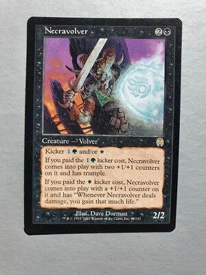 Necravolver, MTG Apocalypse (2001) Rare Black Creature NM - Image 1 of 2