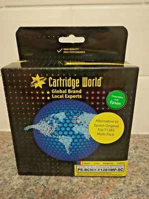Cartridge World T1281 Multipack Tintenpatrone (Schwarz,Cyan,Magenta,Gelb) - Bild 1 von 4