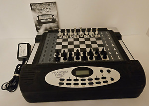 Excalibur Phantom Force Electronic Self-Moving Chess Comp 740DG w/ Power Adapter