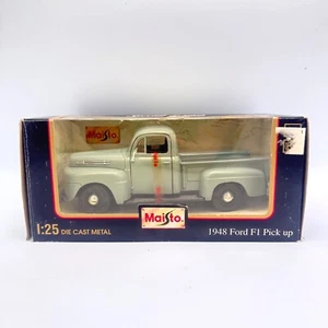 Maisto 1948 FORD F1 SPECIAL EDITION PICKUP 1:25 SCALE DIECAST METAL TRUCK - Picture 1 of 11