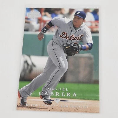 Miguel Cabrera 2008 Upper Deck Series 2 Checklist #777 Tigers - Image 1 of 2
