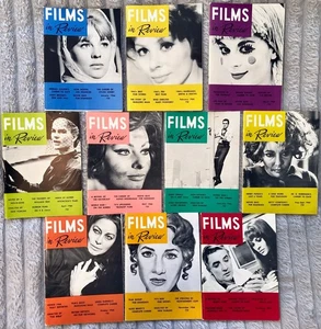 All ten 1966 issues, FILMS IN REVIEW magazines articles pictures interviews bios - Bild 1 von 24