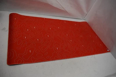 Large Extended Mouse Pad Red Cross Map Design Non-Slip Desk Mat Keyboard Gaming - Image 1 of 4