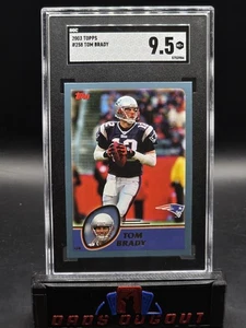 Topps Tom Brady SGC 9,5 2003  - Imagen 1 de 3