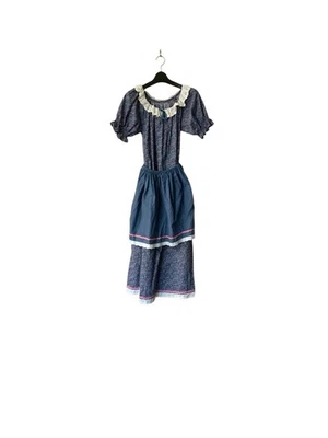 Pioneer Woman Costume Prairie Colonial Dress & Apron Ladies Size M Handmade - Image 1 of 4