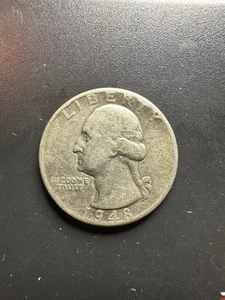 1948 Washington Silver Quarter - Picture 1 of 3