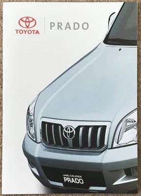 TOYOTA LAND CRUISER PRADO RANGE Sales Brochure FEB 2012 #MT1384 SOUTH AFRICA - Image 1 of 4