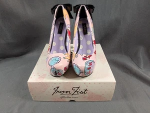 Iron Fist Glamour Guts Platform Heels Shoes US Size 8 NEW IN BOX - Picture 1 of 10