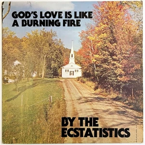 *SIGNED BY 6** ECSTATISTICS "God's Love.. Burning Fire" 1979 Funk Soul Gospel LP - Picture 1 of 4