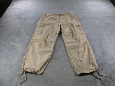 Chloe X Halle розовый брюки женщин XXL бежевый грузовой парашют бегун шнурок - Изображение 1 из 4