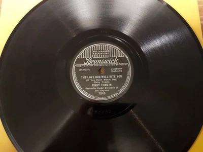 1937 Brunswick 78/PINKY TOMLIN w. Joe Haymes Orch.../E!!! - Image 1 of 4