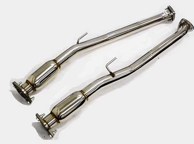 OBX Stainless For Nissan 90-96 300ZX Z32 V6 Twin Turbo M/T Only Exhaust Pipe - Image 1 of 4