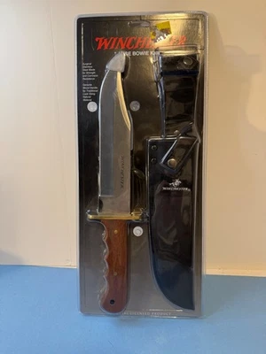 NUEVO - Cuchillo Bowie Grande Winchester con Funda 22-41206 Acero Inoxidable (TF1091) Foto 1 de 4