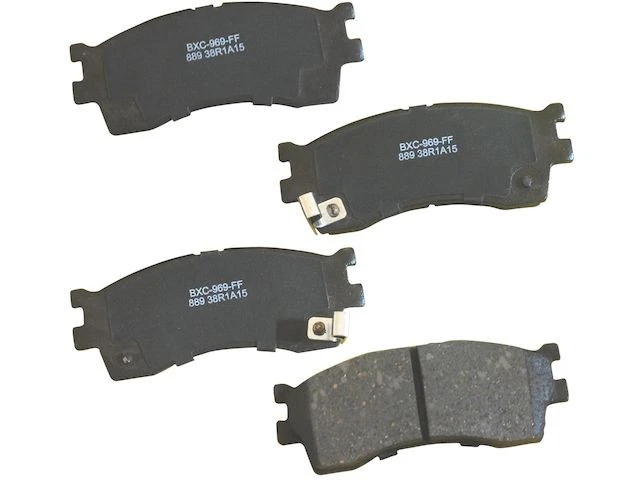 Front Brake Pad Set For 2001-2004 Kia Spectra 1.8L 4 Cyl 2002 2003 CP877SX - Image 1 of 1