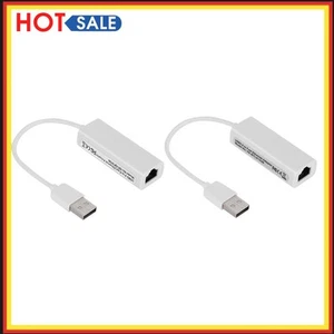 USB2.0 To RJ45 Lan Ethernet Converter Mini 10/100M Accessories for PC Laptop - Photo 1/15