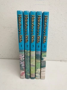 LAS BELLAS HISTORIAS DE LA BIBLIA by Arturo Maxwell Books 1-5 Hardcover - Foto 1 di 6