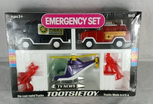NEW VTG TOOTSIETOY EMERGENCY SET 1642 1979DIE CAST METAL SEALED EXCELLENT SHAPE - Picture 1 of 5