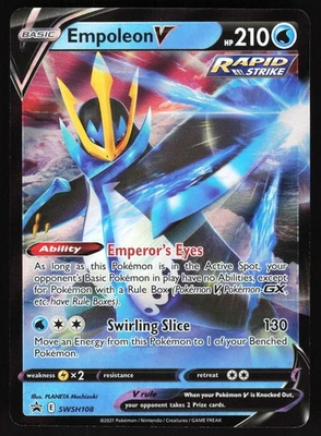 Empoleon V SWSH108 Pokemon SWSH: Sword & Shield Promo Cards Promo NM - Image 1 of 2