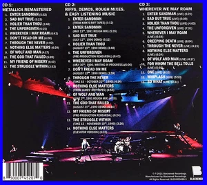 METALLICA  THE BLACK ALBUM - 3 CD's - BrandNewAndSealed  MailedFromL.A. - Picture 1 of 6