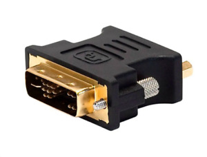 Lot of 10 Monoprice DVI-A Dual Link Male to HD15(VGA) Female Adapter (Gold Plt).
