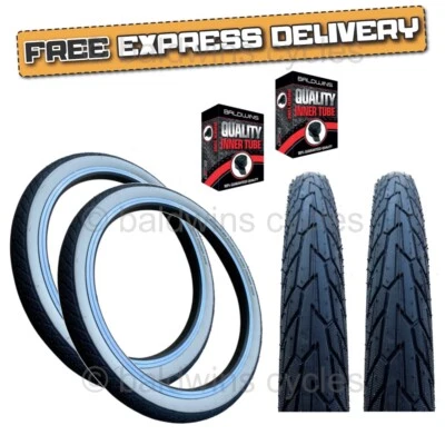 SCHWALBE ROAD CRUISER 26x1,75 BIANCO PARETE Mountain Bike Liscio Strada TUBO PNEUMATICI