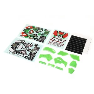 Promoto-MX Green Plastics with Wraps - Picture 1 of 1