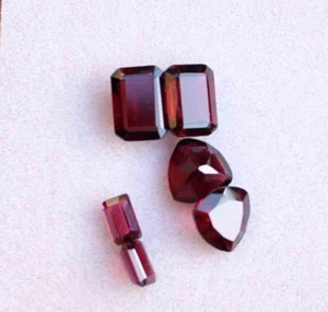 7.50 Cts Natural Unheated Cushion Purple Rhodolite Garnet Loose Gemstone - Picture 1 of 2