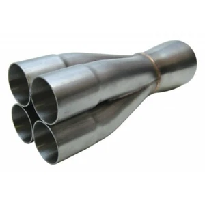 Vibrant Stainless Steel 2.125" I.D. / 4" O.D / -3.5" 4-1 Merge Collector 10312 - Picture 1 of 4
