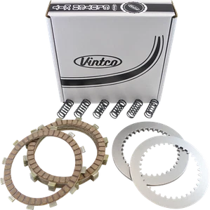 VintCo Replacement Clutch Plate Kit for Kawasaki KX125 1978-1982 KCLK01 - Picture 1 of 1