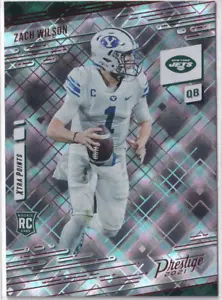 2021 Prestige Xtra Points Diamond #202 Zach Wilson RC - Picture 1 of 1