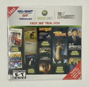Xbox 360 Trial Disk DVD 2006 Walmart The Apprentice BONUS Trump SEALED VERY RARE - Picture 1 of 4