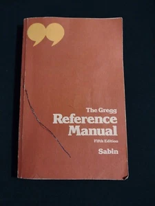 The Gregg Reference Manual by William A. Sabin (Trade Paperback) Fifth edition - Picture 1 of 5