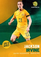 2017 2018 Socceroos Australia Football Tap N Play Card - Jackson Irvine