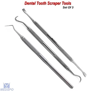 Dental Teeth Cleaning Calculus Plaque Floss Remover Dentist Scraper Pick Tools - Picture 1 of 6