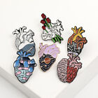 Enamel Pins Halloween Art Medical Heart Mental Brooch Jeans Lapel Badges P.cf