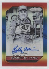 2016 Panini Prizm NASCAR Driver Signatures Rainbow /24 Bobby Allison Auto HOF