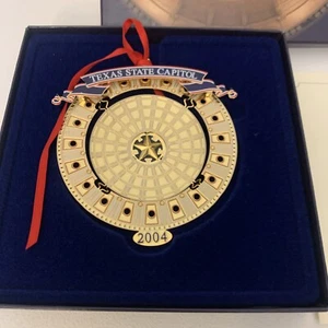 2004 Capitol Ornament Texas State Interior Dome - Picture 1 of 5
