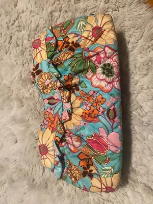 Purses and Handbags, Vera Bradley Bags, Floral Shoulder Bag, Color: Blue/Pink - Image 1 of 4