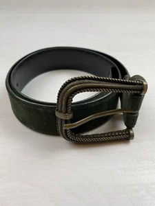 Vintage Carlisle Suede Leather Belt Womens Medium - Picture 1 of 7