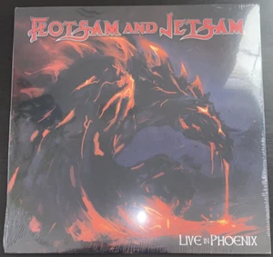 FLOTSAM AND JETSAM LIVE IN PHOENIX RED VINYL LP LIMITED NEW SEALED MINT - Picture 1 of 2