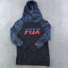 Fox Racing Hoodie Women’s Large Embroidered Logo Vintage  Faded Y2k Tiger Print