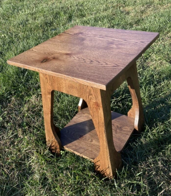 手工制作定制橡木茶几 — 第 1/3 张图片