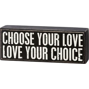 Box Sign - Choose your Love - Bild 1 von 3