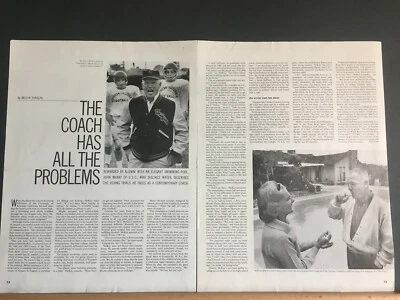 1963 John McKay USC Coach 2 Page Article - Image 1 of 4