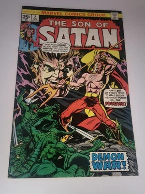 THE SON OF SATAN #2 February 1976 Marvel Comic - Image 1 of 2