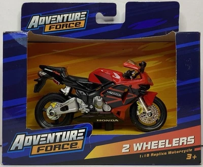 Adventure Force Honda CBR 600 RR Red Black 1:18 Motorcycle 2 Wheeler NEW IN BOX - Image 1 of 4