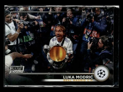 Luka Modric 2022-23 Topps Stadium Club Chrome UEFA Refractor #37 [kcz47 - Image 1 of 2