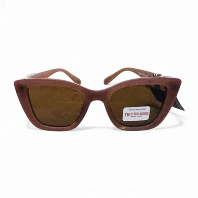 Gafas de sol TRUE RELIGION lavanda ojo de gato 3 estrás rayos de sol en templos Foto 1 de 4