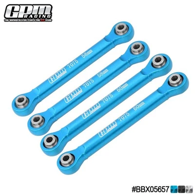 GPM Alloy 7075 Rear Swing Arm Pull Rod For TAMIYA 1/10 BBX BB-01 58719 - Image 1 of 4