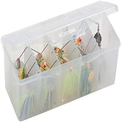 Plano Tackle Storage Box for Fishing 5 Compartment Spinnerbait Organizer 350400 - Image 1 of 3